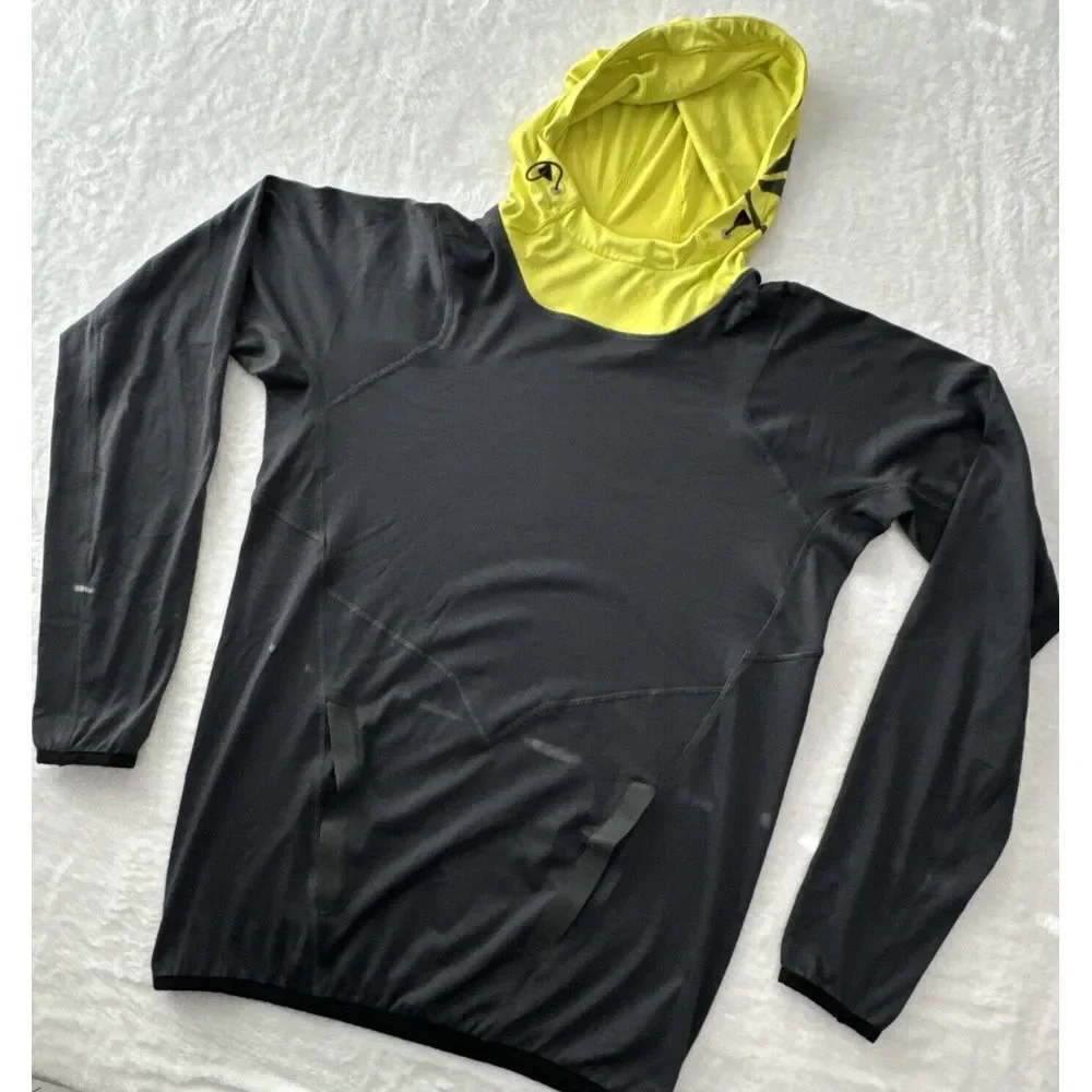 Reebok CrossFit  Pullover Men S Athletic Hoodie Long Sleeve Pockets‎ Lightweight - Picture 4 of 14